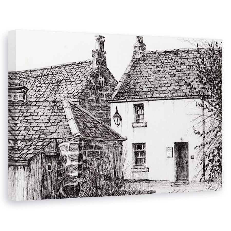 Tablou canvas - Vincent Alexander Booth - Locul de nastere al lui W.M.Barrie, 2007, 80 x 120cm