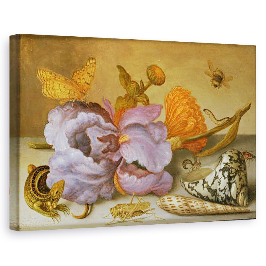 Tablou canvas - Balthasar van der Ast - Natura statica ilustrand flori, 60 x 90 cm