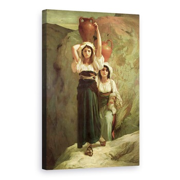 Tablou canvas - Antoine Auguste Ernest Herbert - Fetele lui Alvito, 80 x 120cm Tablou canvas - Antoine Auguste Ernest Herbert - Fetele lui Alvito, 80 x 120cm