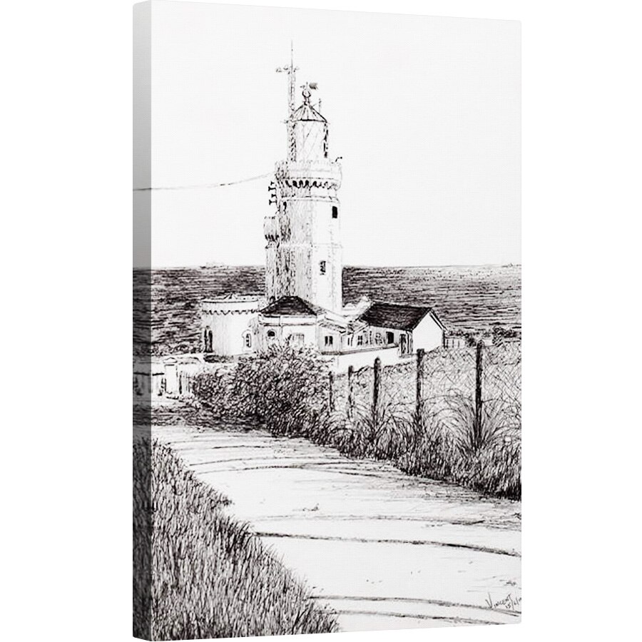 Tablou canvas - Vincent Alexander Booth - Farul Isle of Wight, 2010, 80 x 120cm