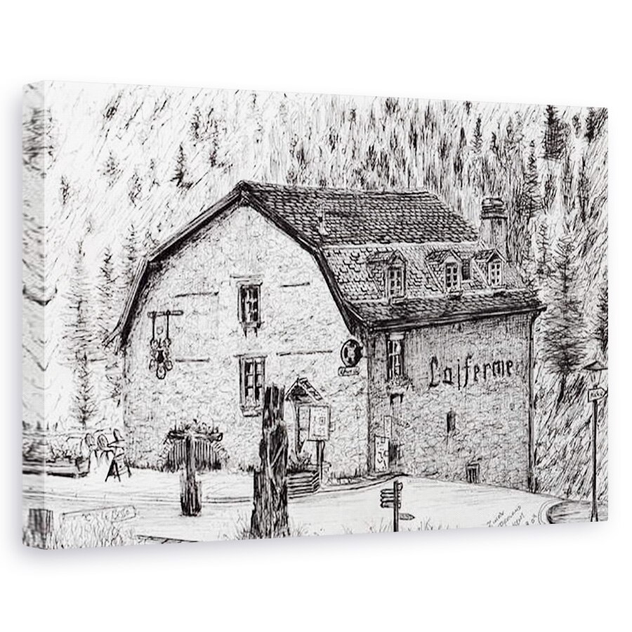 Tablou canvas - Vincent Alexander Booth - Zinal Elvetia, 2009, 80 x 120cm