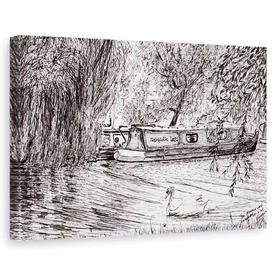 Tablou canvas - Vincent Alexander Booth - Barci inguste Cambridge, 2005, 80 x 120cm