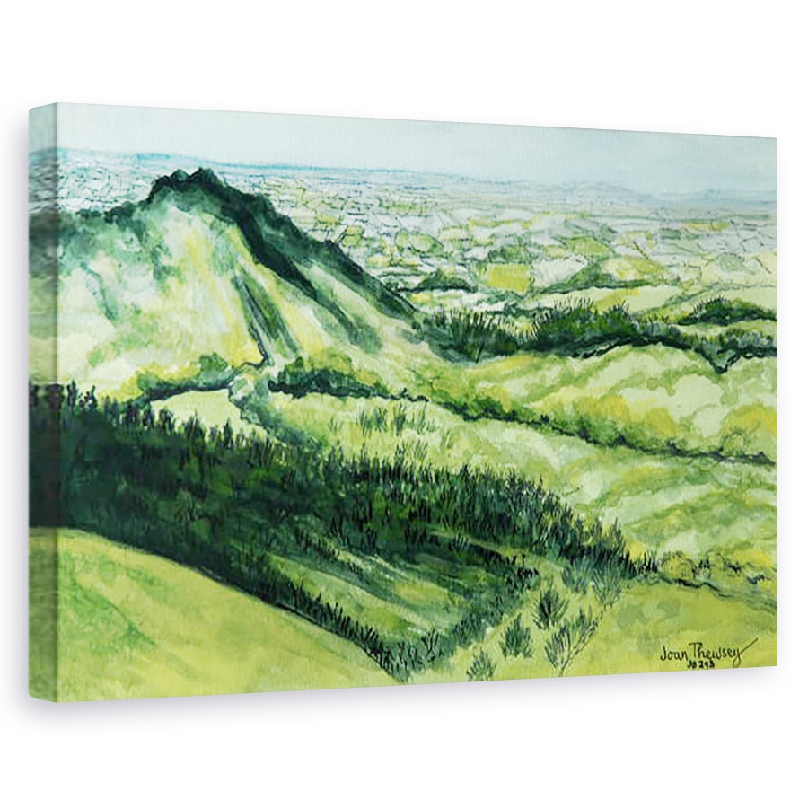 Tablou canvas - Joan Thewsey - Vedere din Sue au Mai, Limousin France, 60 x 90 cm