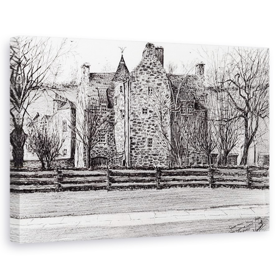 Tablou canvas - Vincent Alexander Booth - Casa Reginei Maria Jedburgh, 2006, 80 x 120cm