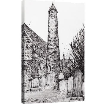 Tablou canvas - Vincent Alexander Booth - Brechin Round Tower Scotia, 2007, 80 x 120cm Tablou canvas - Vincent Alexander Booth - Brechin Round Tower Scotia, 2007, 80 x 120cm