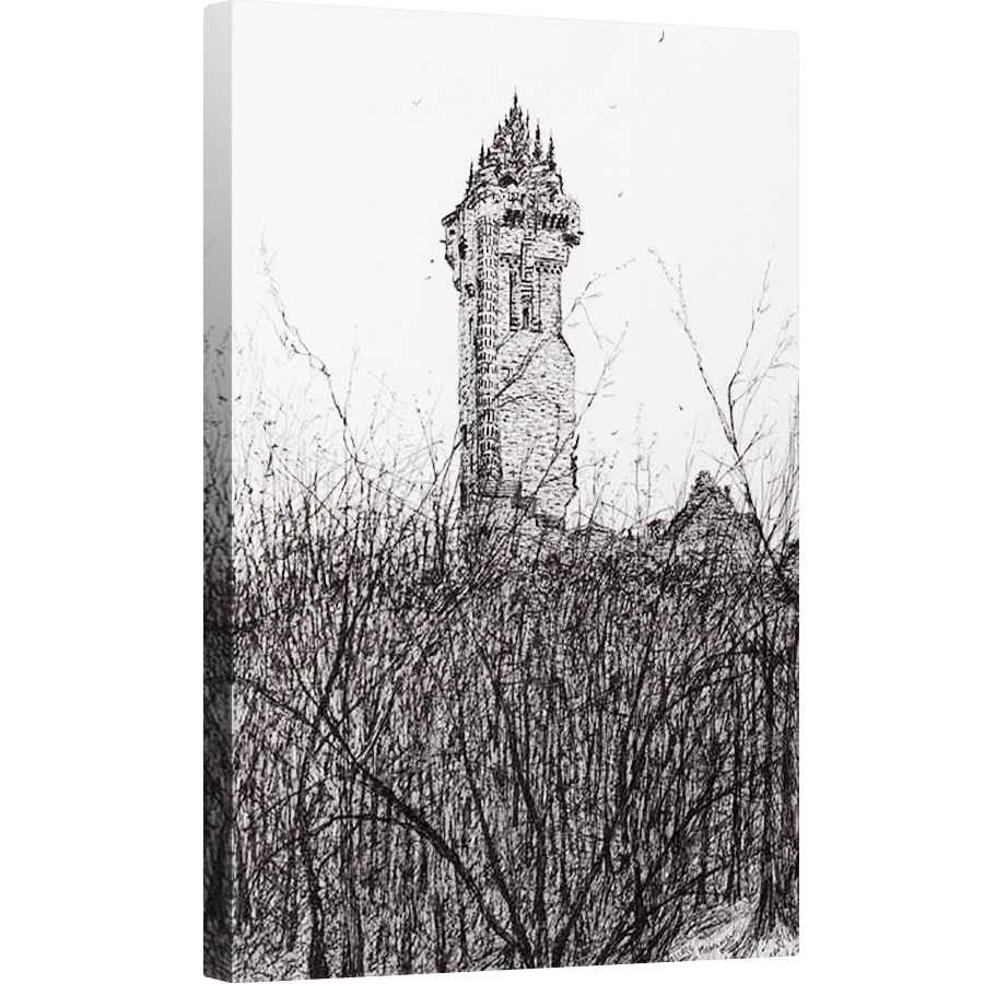 Tablou canvas - Vincent Alexander Booth - Monumentul Wallace, 2007, 80 x 120cm