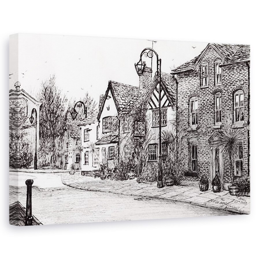 Tablou canvas - Vincent Alexander Booth - Leigh Arms Prestbury, 2009, 80 x 120cm