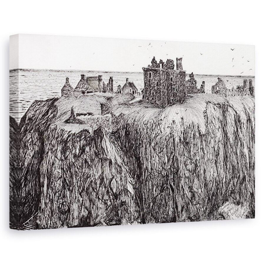 Tablou canvas - Vincent Alexander Booth - Castelul Dunottar, 2007, 40 x 60 cm