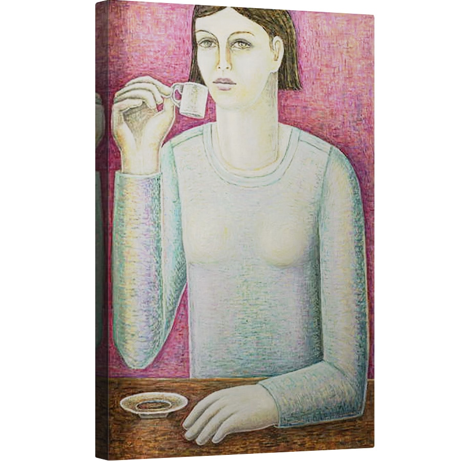 Tablou canvas - Ruth Addinall - Boxy Espresso Girl, 60 x 90 cm