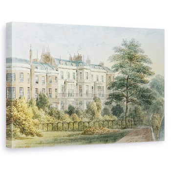 Tablou canvas - Thomas Hosmer Shepherd - Frontul de est al casei lui Sir Robert Peel din Gradina Privy 1788-1850 1851, 60 x 90 cm Tablou canvas - Thomas Hosmer Shepherd - Frontul de est al casei lui Sir Robert Peel din Gradina Privy 1788-1850 1851, 60 x 90 cm