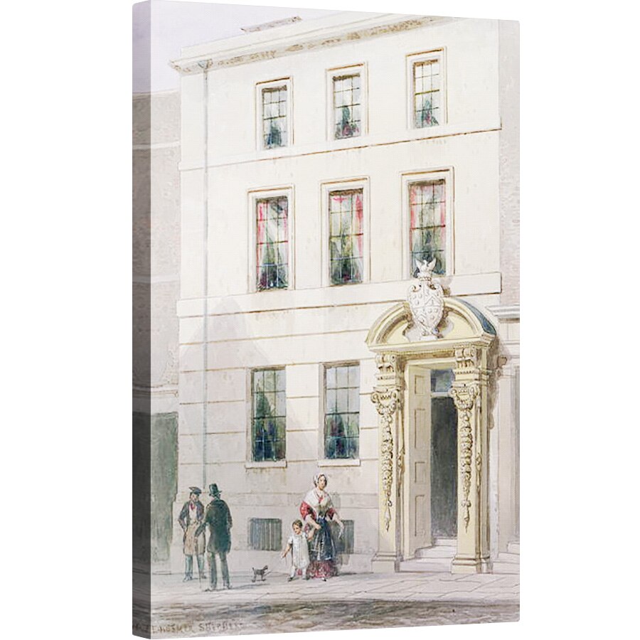 Tablou canvas - Thomas Hosmer Shepherd - Noul front al salii pictorilor, 60 x 90 cm