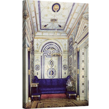 Tablou canvas - Eduard Hau - Studiul albastru in Marele Palat din Tsarkoye Selo, 60 x 90 cm Tablou canvas - Eduard Hau - Studiul albastru in Marele Palat din Tsarkoye Selo, 60 x 90 cm