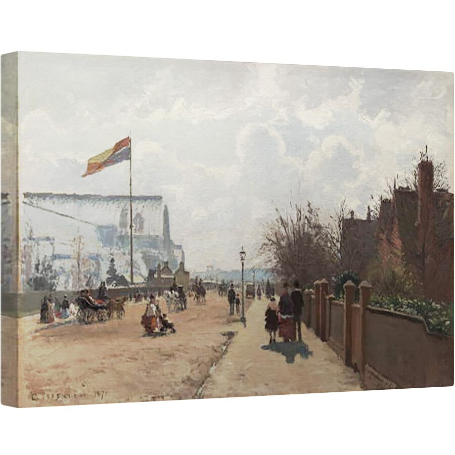 Tablou canvas - Camille Pissarro - Palatul de Cristal, 40 x 60 cm