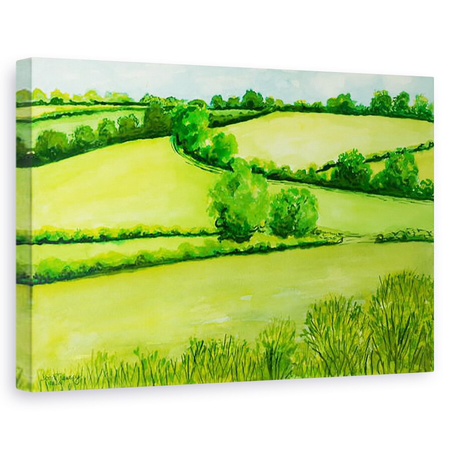 Tablou canvas - Joan Thewsey - Peisaj de vara, 2010, 40 x 60 cm