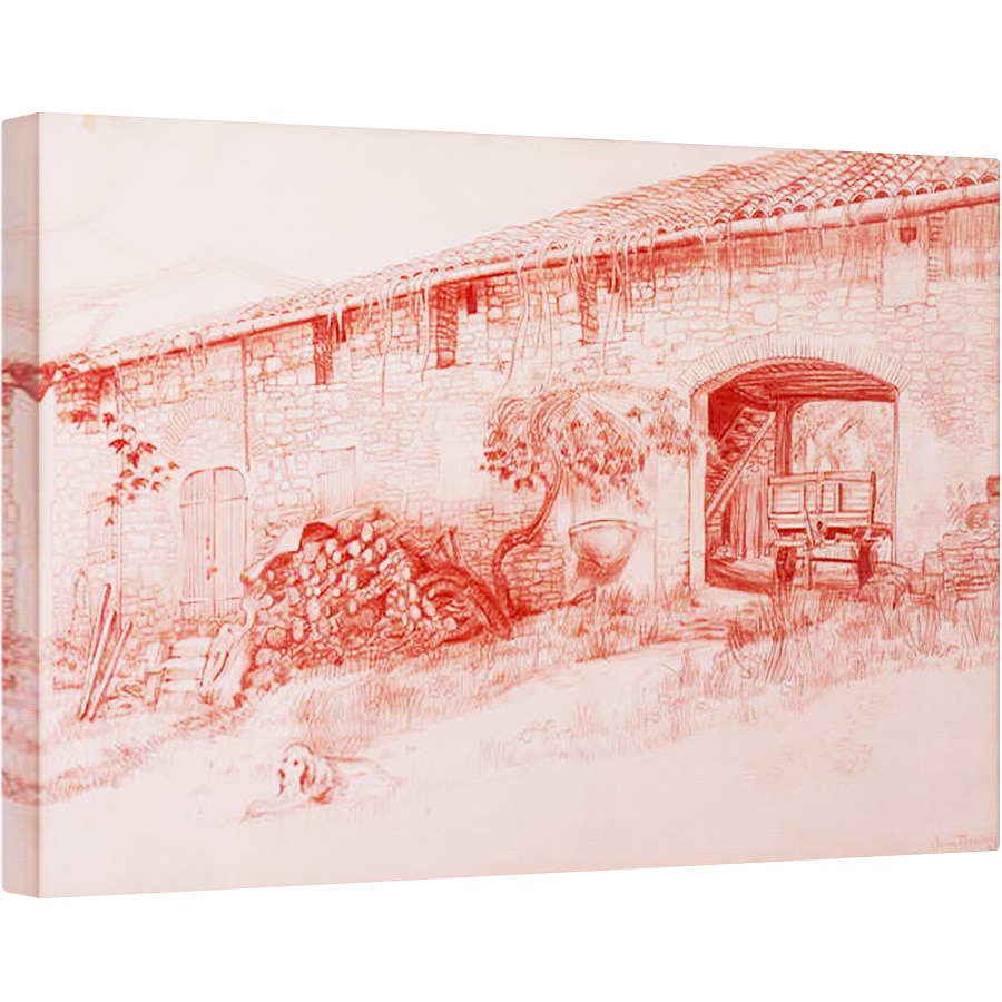Tablou canvas - Joan Thewsey - Ferma, Provence, 2000, 60 x 90 cm