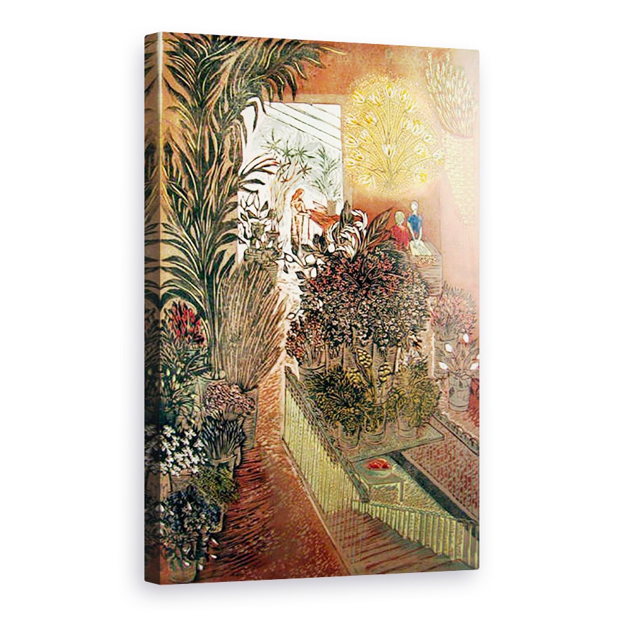Tablou canvas - Mary Kuper - Magazin de florarie, 60 x 90 cm