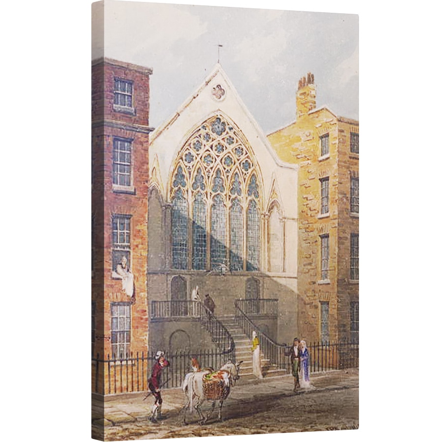 Tablou canvas - J. P. Neale - Vedere la Ely Chapel, 80 x 120cm