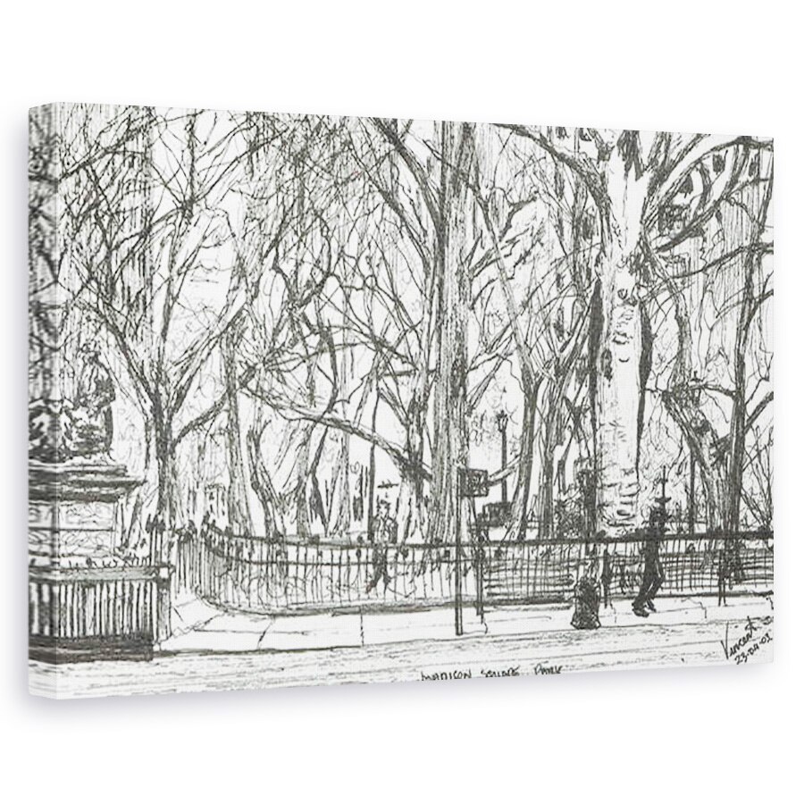 Tablou canvas - Vincent Alexander Booth - Madison Square Park New York, 2003, 40 x 60 cm