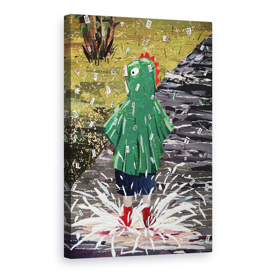 Tablou canvas - Kirstie Adamson - Monster Splash, 80 x 120cm