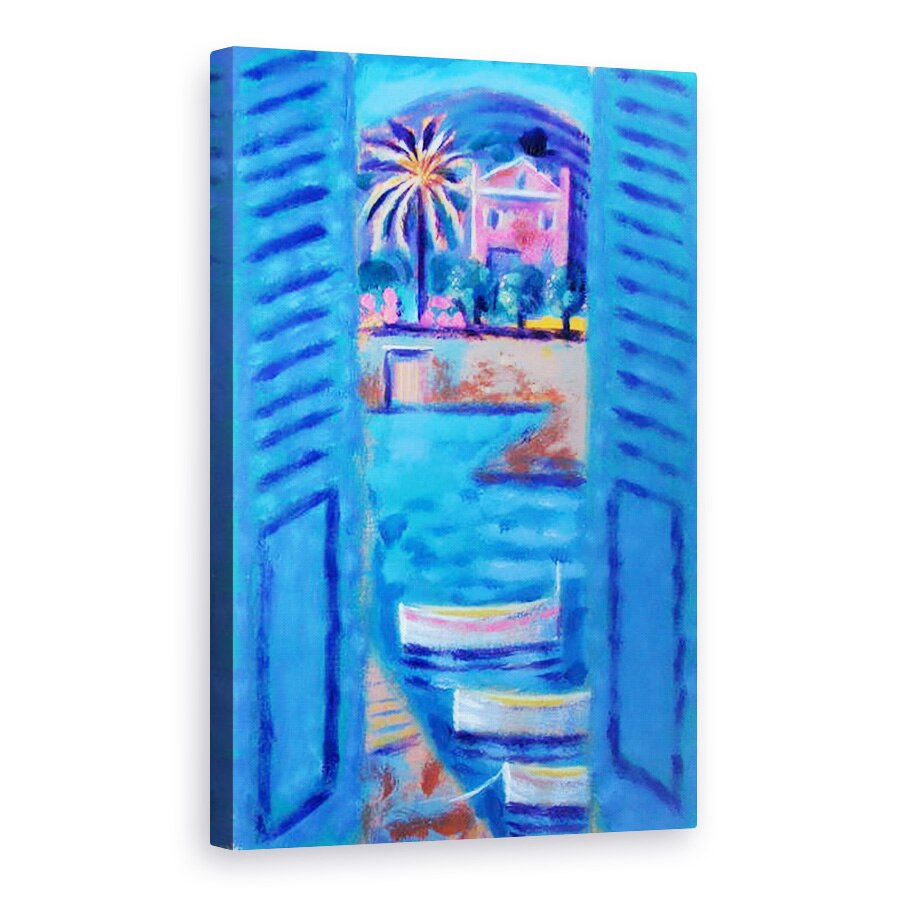 Tablou canvas - Sara Hayward - Casa Roz, 40 x 60 cm