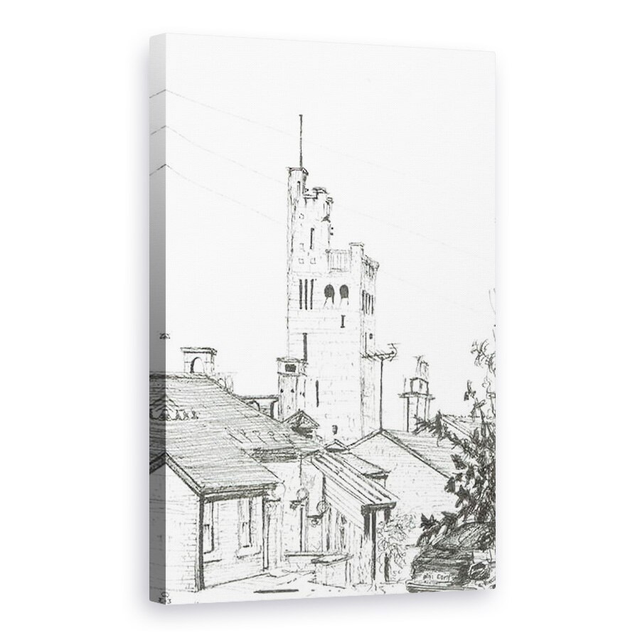 Tablou canvas - Vincent Alexander Booth - Turnul din Knutsford, 2003, 80 x 120cm