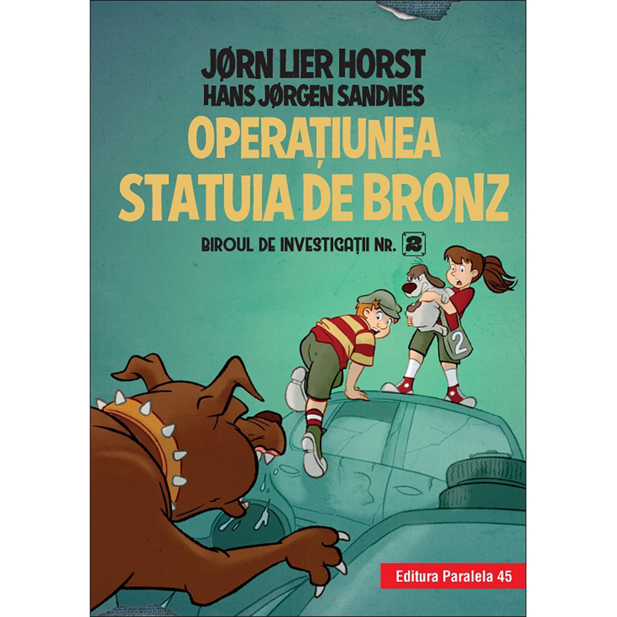 Biroul de investigatii nr. 2.Operatiunea statuia de bronz, Jørn Lier Horst, Hans Jørgen Sandnes