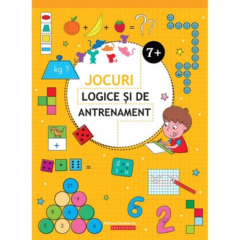 Jocuri logice si de antrenament 7 ani+, Ballon Media Jocuri logice si de antrenament 7 ani+, Ballon Media