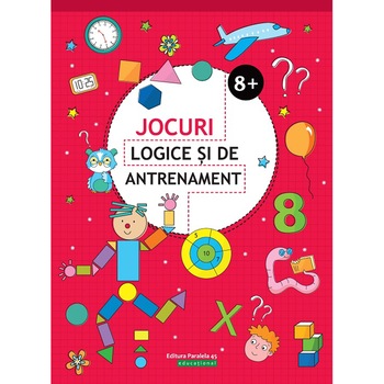 Jocuri logice si de antrenament 8 ani+, Ballon Media Jocuri logice si de antrenament 8 ani+, Ballon Media