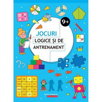 Jocuri logice si de antrenament 9 ani+, Ballon Media Jocuri logice si de antrenament 9 ani+, Ballon Media