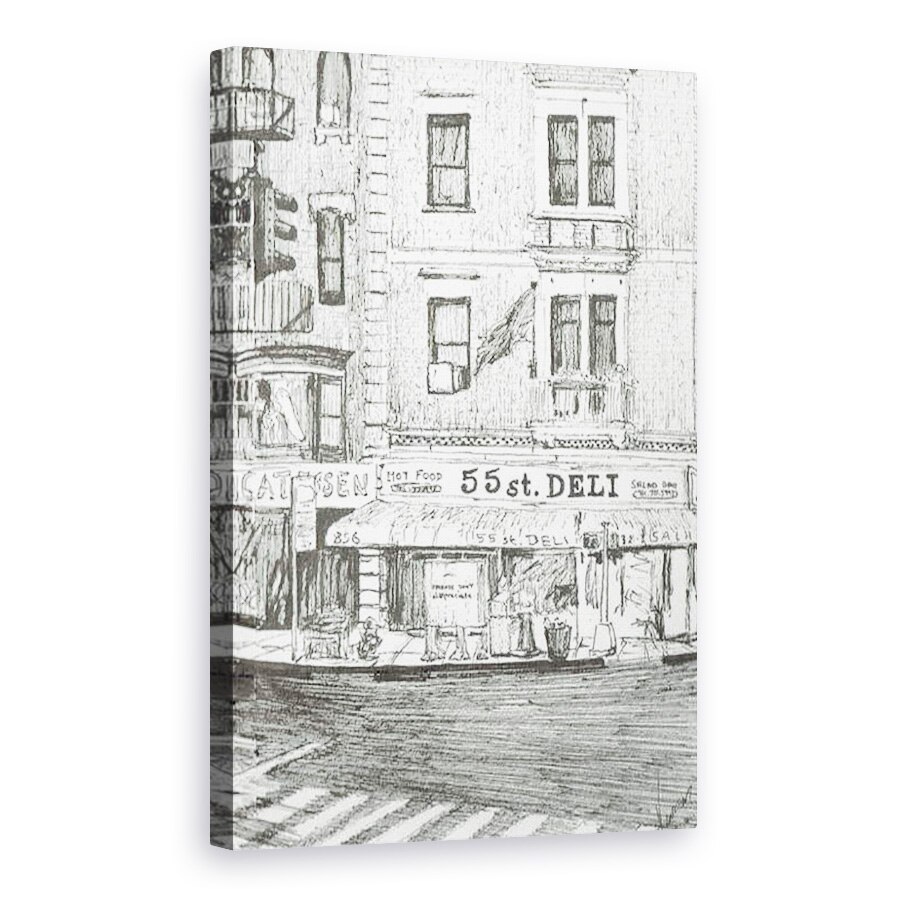 Tablou canvas - Vincent Alexander Booth - Strada 55 New York, 2003, 80 x 120cm