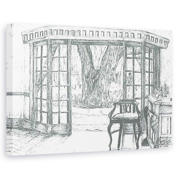 Tablou canvas - Vincent Alexander Booth - Receptia hotelului la Lacul Naivasha, Kenya, 2006, 40 x 60 cm Tablou canvas - Vincent Alexander Booth - Receptia hotelului la Lacul Naivasha, Kenya, 2006, 40 x 60 cm