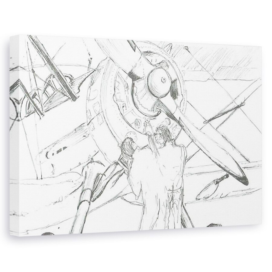 Tablou canvas - Vincent Alexander Booth - Mecanica de lucru pe Gladiator, 2012, 40 x 60 cm