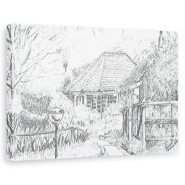 Tablou canvas - Vincent Alexander Booth - Camere la hotel, Lake Naivasha, 2006, 40 x 60 cm