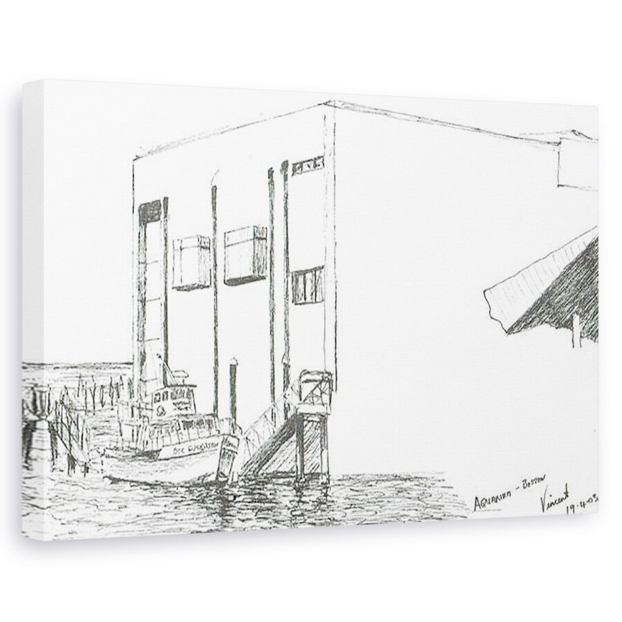 Tablou canvas - Vincent Alexander Booth - Acvariu Boston Mass, 2003, 40 x 60 cm