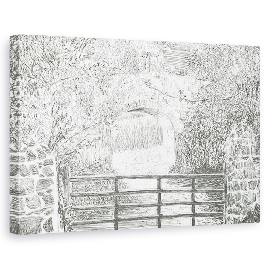 Tablou canvas - Vincent Alexander Booth - Calea sub arcada Insula Wight, 2012, 40 x 60 cm