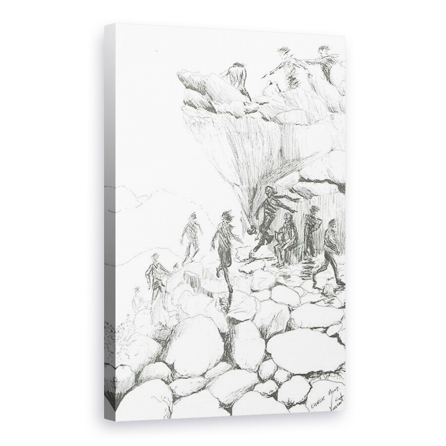 Tablou canvas - Vincent Alexander Booth - Punct de control la summitul din 2008, 80 x 120cm