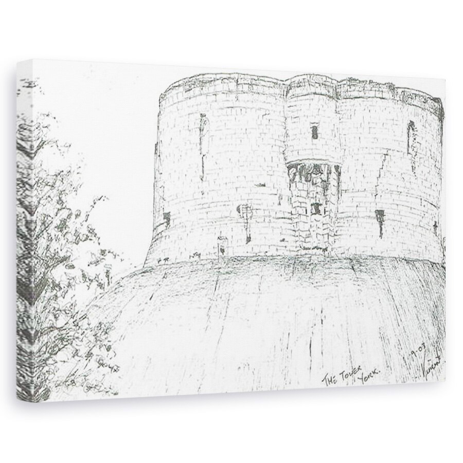 Tablou canvas - Vincent Alexander Booth - Turnul, York, 2003, 40 x 60 cm