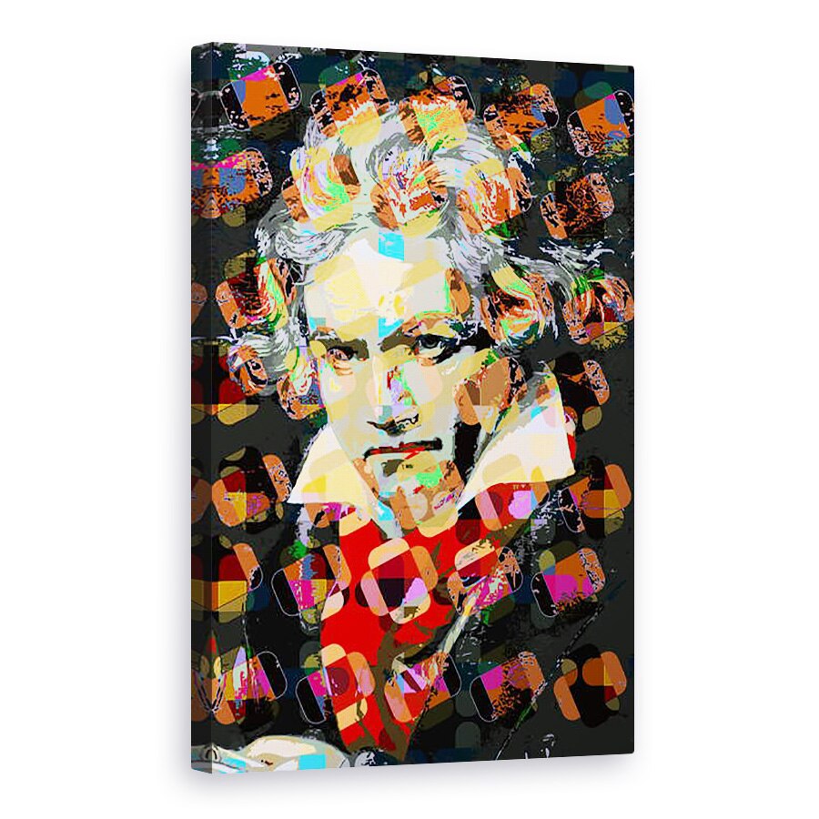 Tablou canvas - Scott J. Davis - Ludwig van Beethoven, 40 x 60 cm