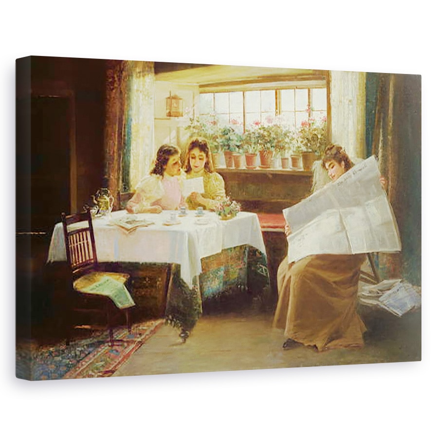 Tablou canvas - Alexander M. Rossi - stiri de pe front, 40 x 60 cm