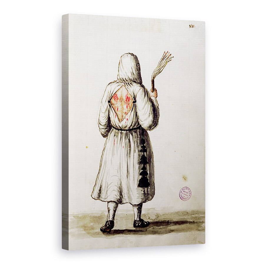 Tablou canvas - Jan van Grevenbroeck - Un flagelant, 80 x 120cm