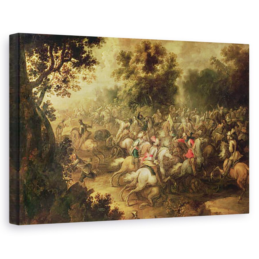 Tablou canvas - Jacques Courtois - Batalia cavaleriilor, 40 x 60 cm