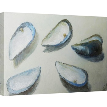 Tablou canvas - Sara Studd - Scoici de midii 2, 80 x 120cm Tablou canvas - Sara Studd - Scoici de midii 2, 80 x 120cm