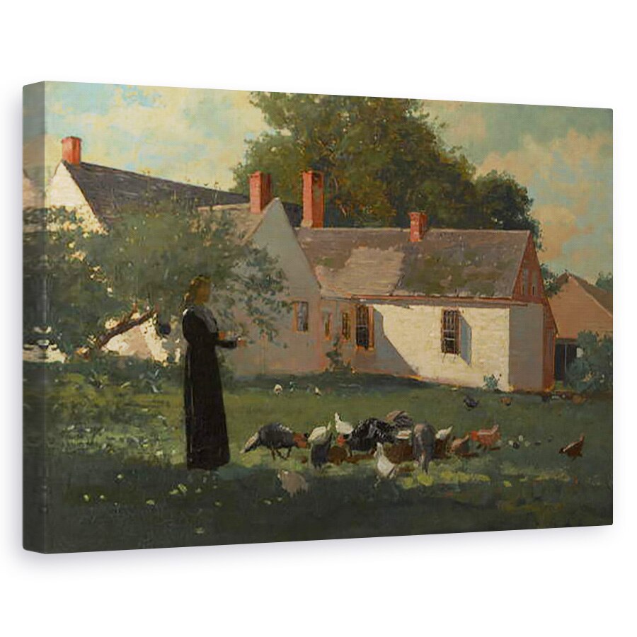 Tablou canvas - Winslow Homer - Scena Fermiard, 40 x 60 cm