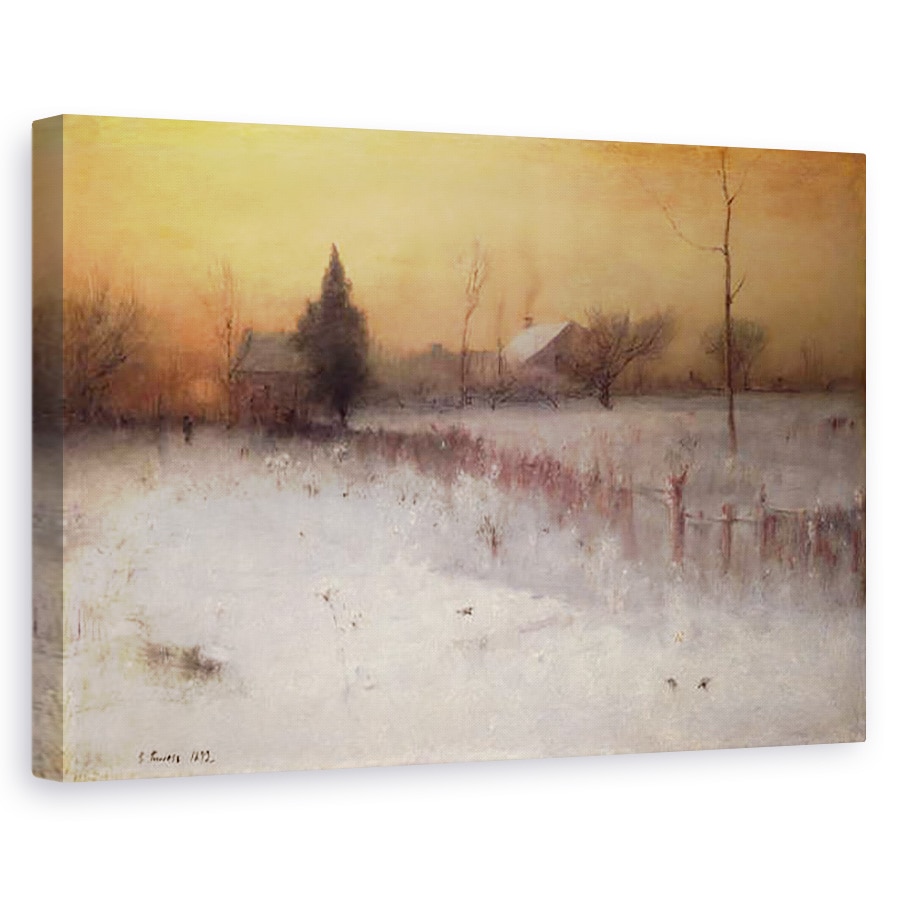Tablou canvas - George Snr. Inness - Casa de la Montclair, 80 x 120cm