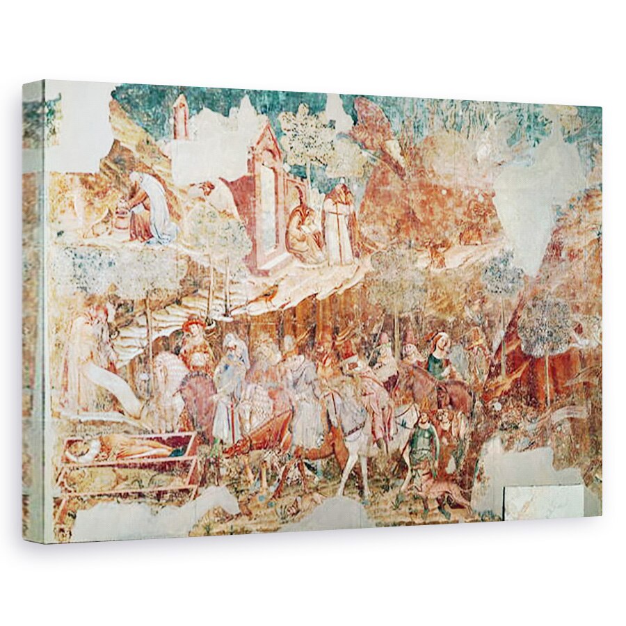 Tablou canvas - Master of the Triumph of Death - Triumful Mortii, 40 x 60 cm