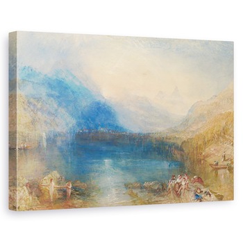 Tablou canvas - Joseph Mallord William Turner - Lacul Zug, 40 x 60 cm Tablou canvas - Joseph Mallord William Turner - Lacul Zug, 40 x 60 cm
