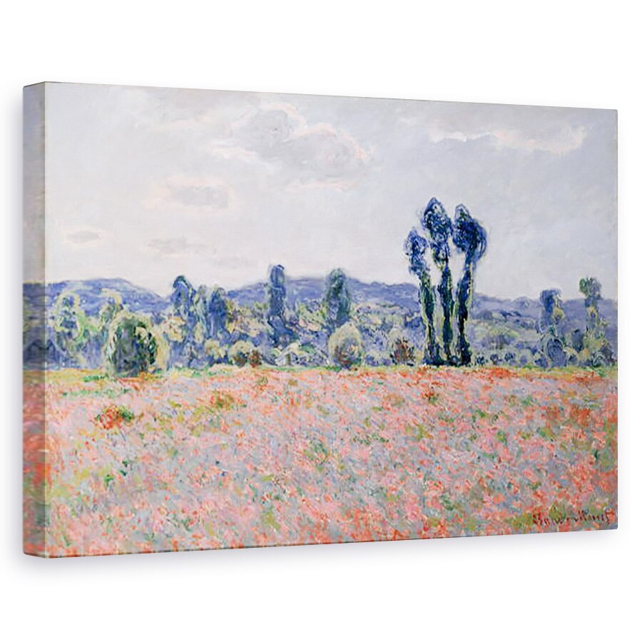 Tablou canvas - Claude Monet - Camp de mac, 60 x 90 cm