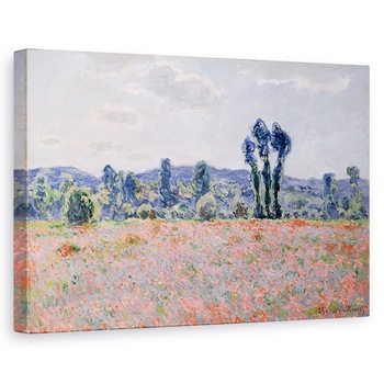 Tablou canvas - Claude Monet - Camp de mac, 60 x 90 cm Tablou canvas - Claude Monet - Camp de mac, 60 x 90 cm