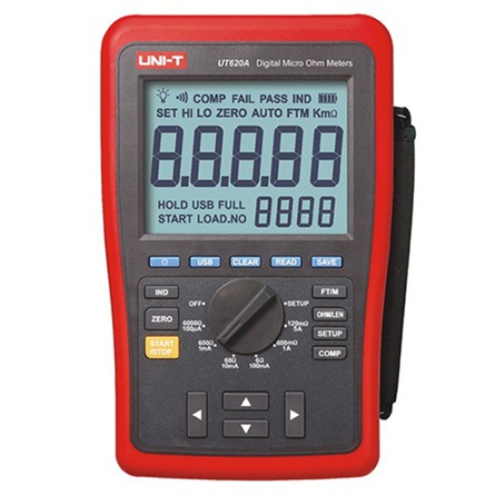 Multimetru rezistenta miliohmetru ut620a uni-t