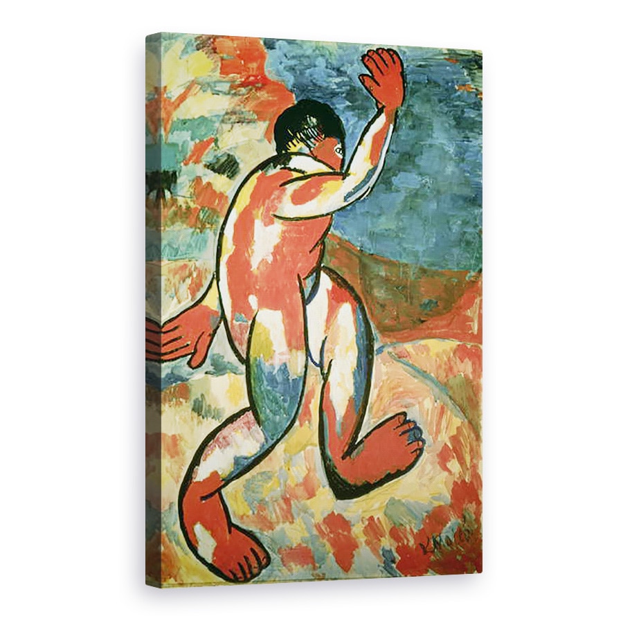 Tablou canvas - Kazimir Severinovich Malevich - Un scaldat, 60 x 90 cm